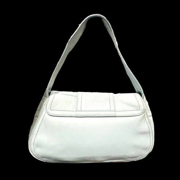 CELINE w/COA Light Tiffany Blue Shoulder Bag Hobo Luxury Leather Purse Bag w/ C - Picture 7 of 13